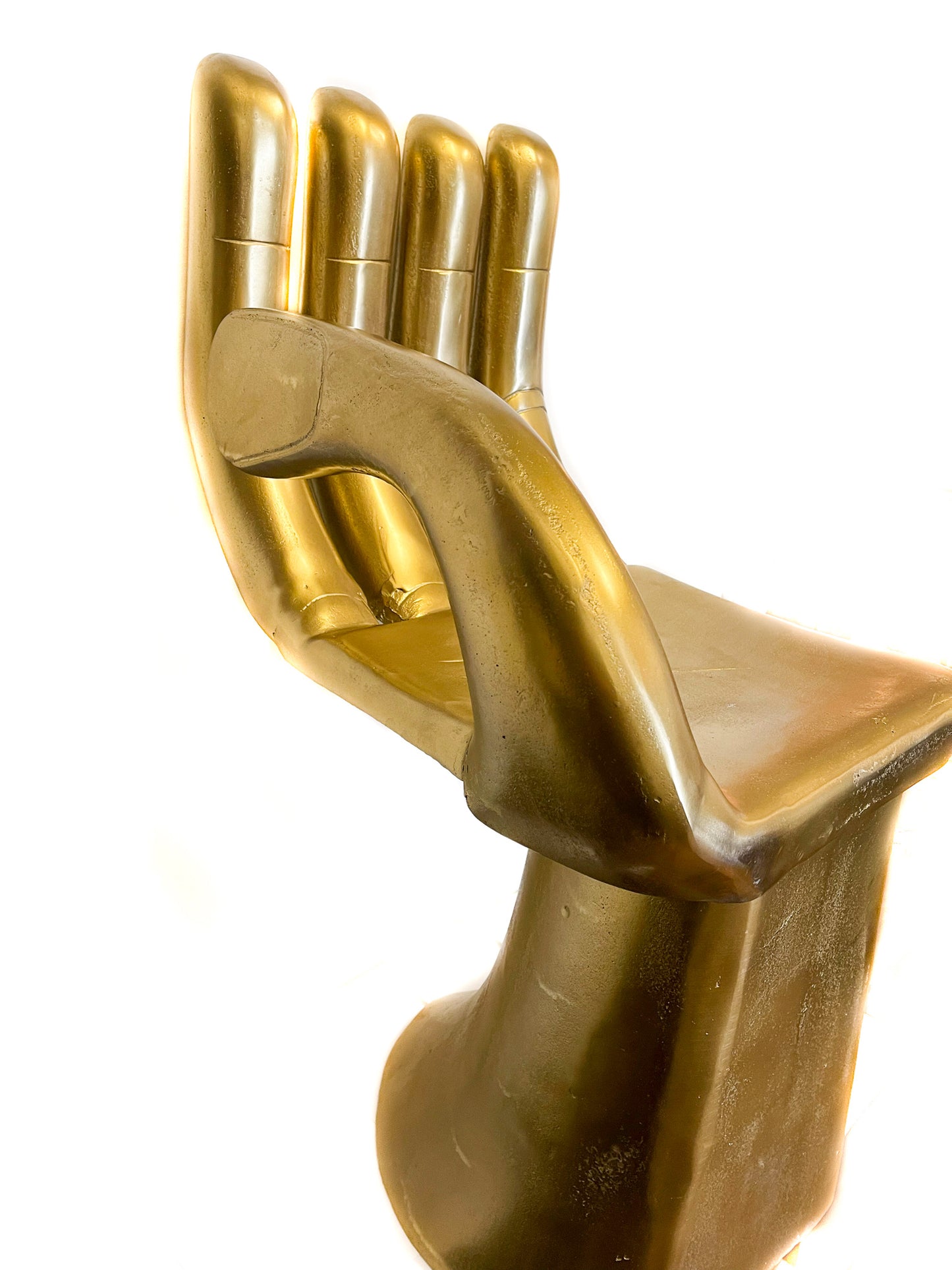 Hand chair alum raw new bronze