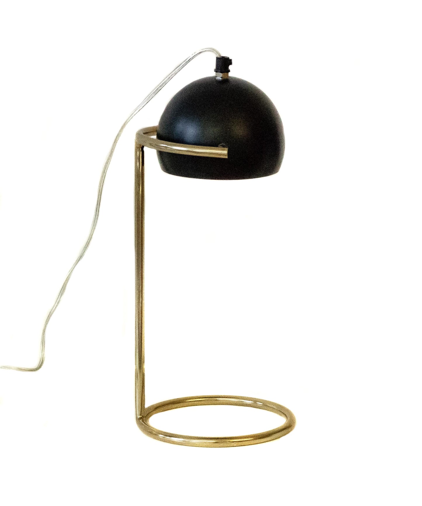 Table Lamp Black & Brass Color